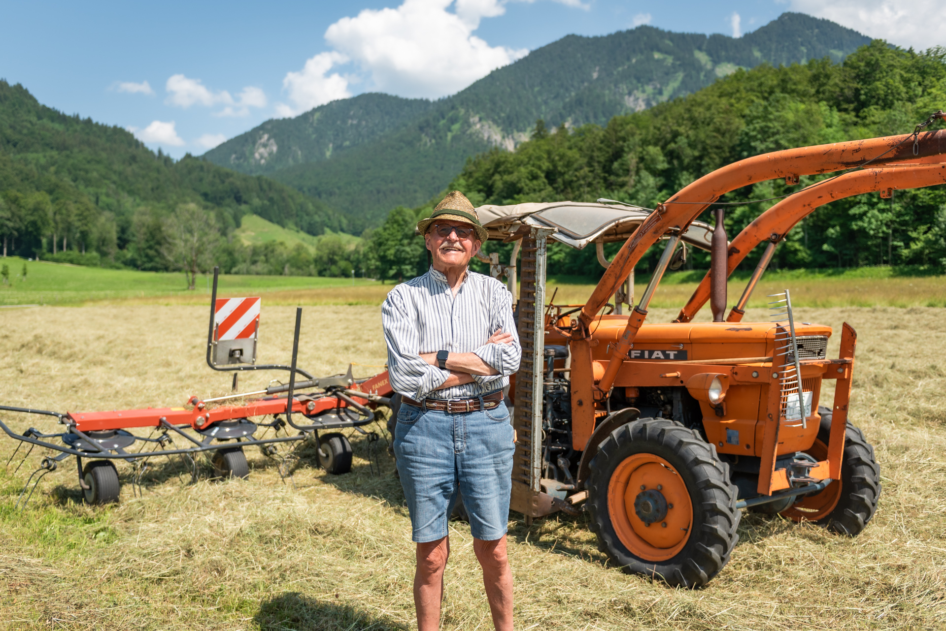 Opa Raimund vom Gutfelder Hof in Rottach-Egern