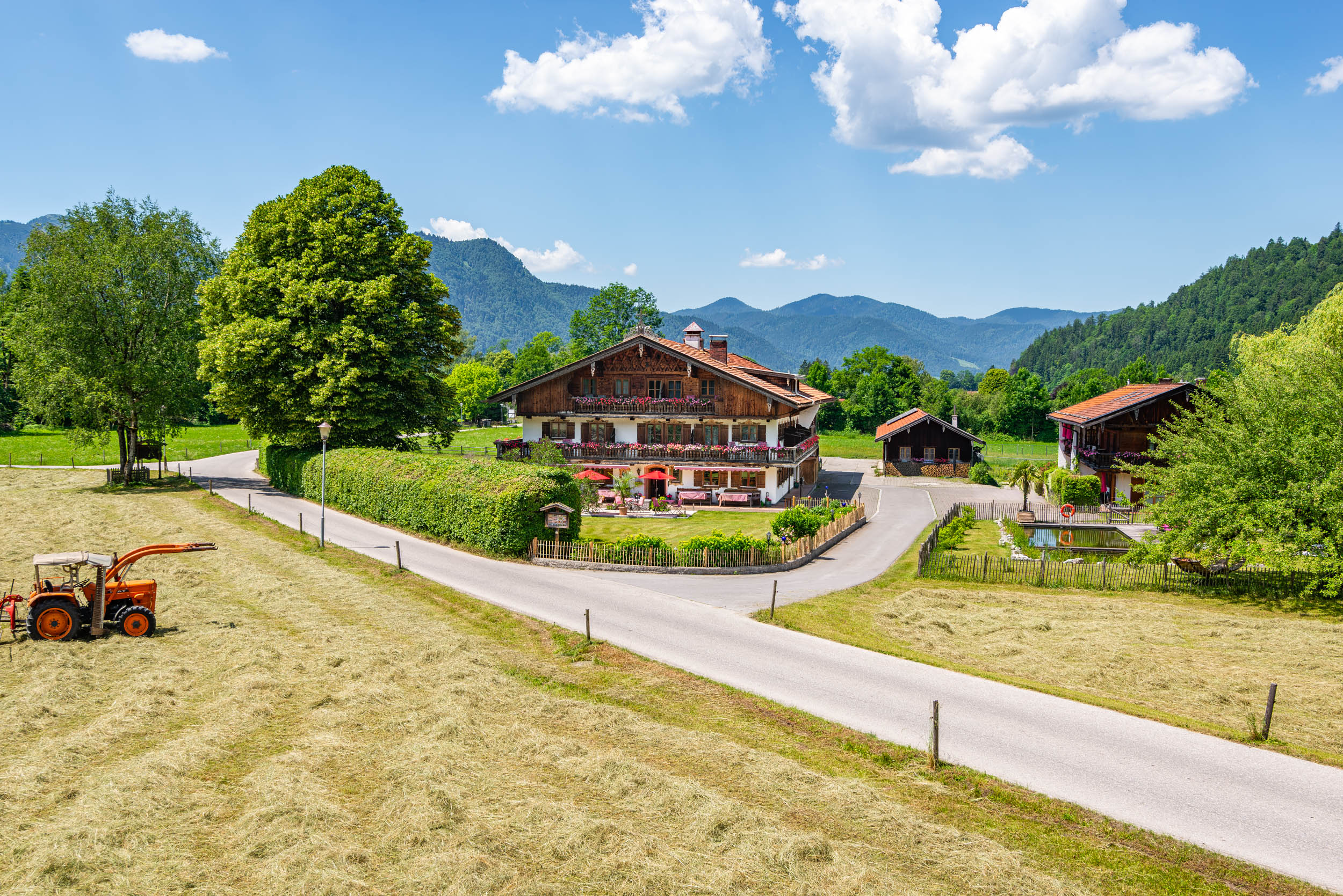 Gutfelder Hof in Rottach-Egern am Tegernsee mit Berglick und Alleinlage