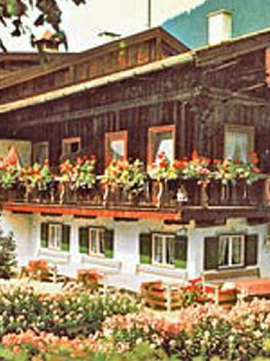 Historisches Foto vom Gutfelder Hof in Rottach-Egern