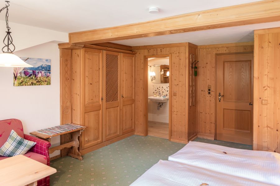 Möbel im Gästehaus am Tegernsee