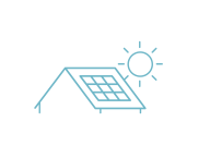 Illustration Ökologischer Strom und E-Ladesäule in Rottach-Egern