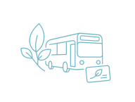 Illustration kostenlos Busfahren mit der Tegernsee Card