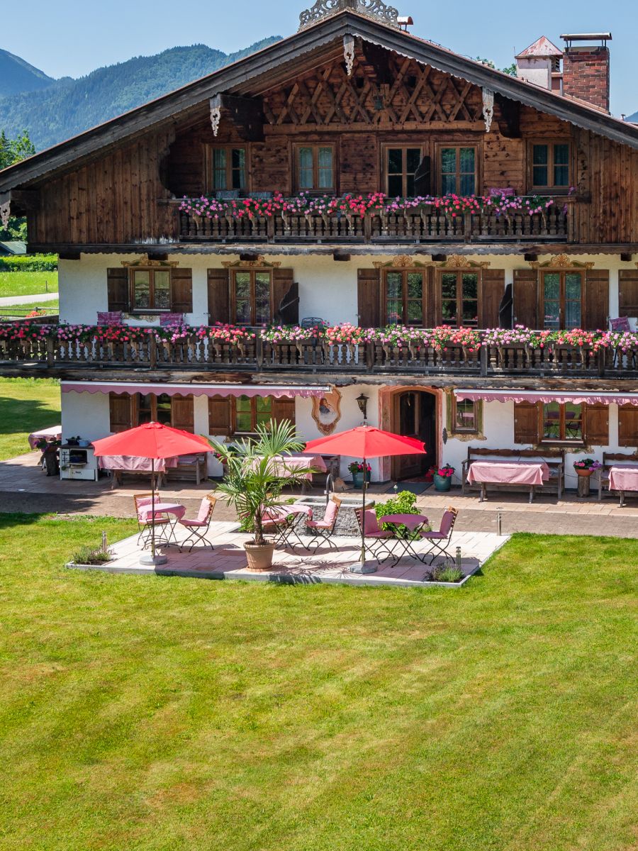 Gästehaus mit Garten in Rottach-Egern am Tegernsee