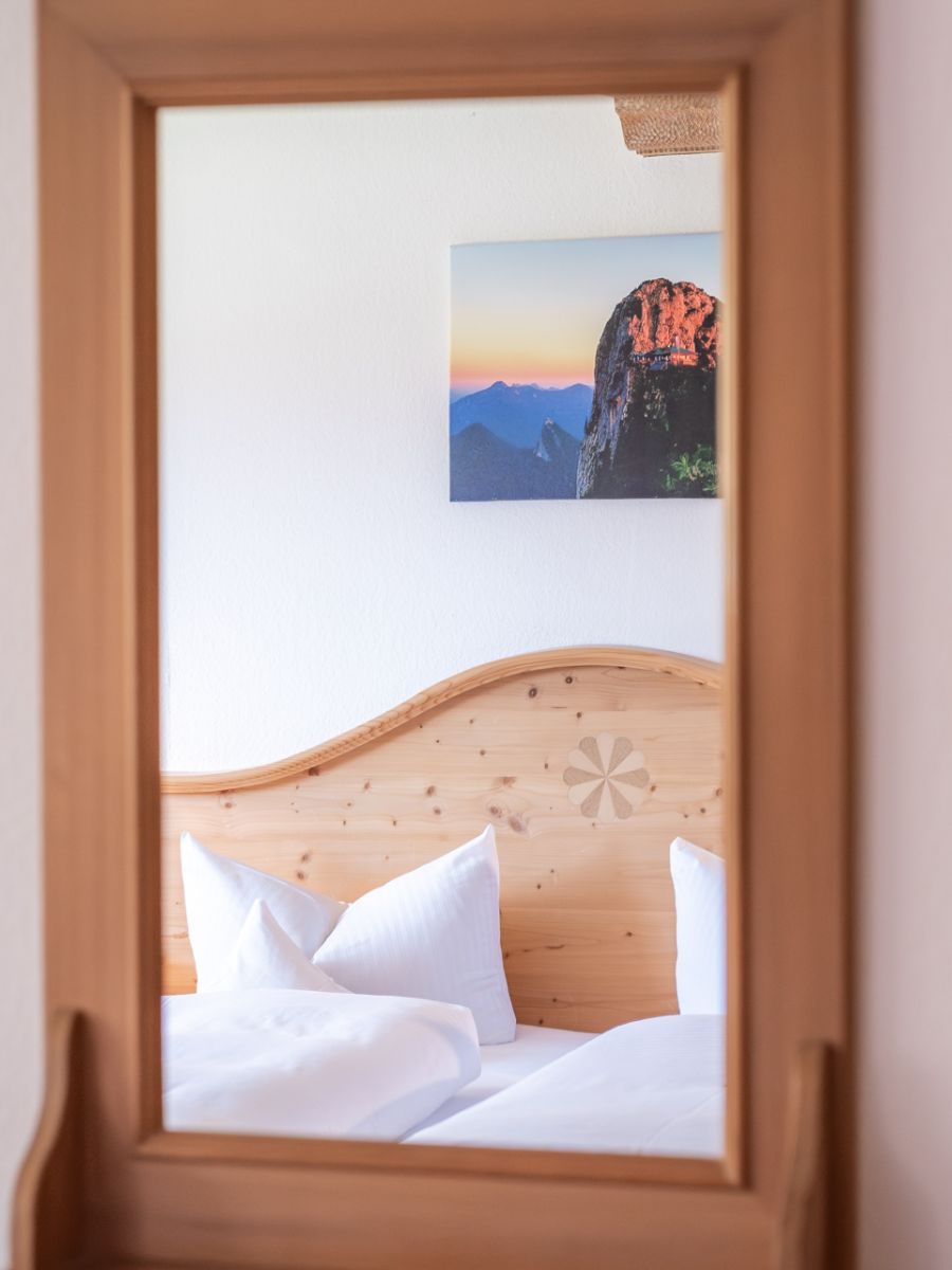 Detail vom Zimmer im Gästehaus in Rottach-Egern am Tegernsee